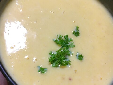安納芋の豆乳スープ